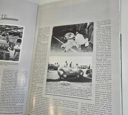 Alona.com.au Australian Jaguar Magazine Issue Aug Sept 1990 No 34 Drivers Car Club XJ-S