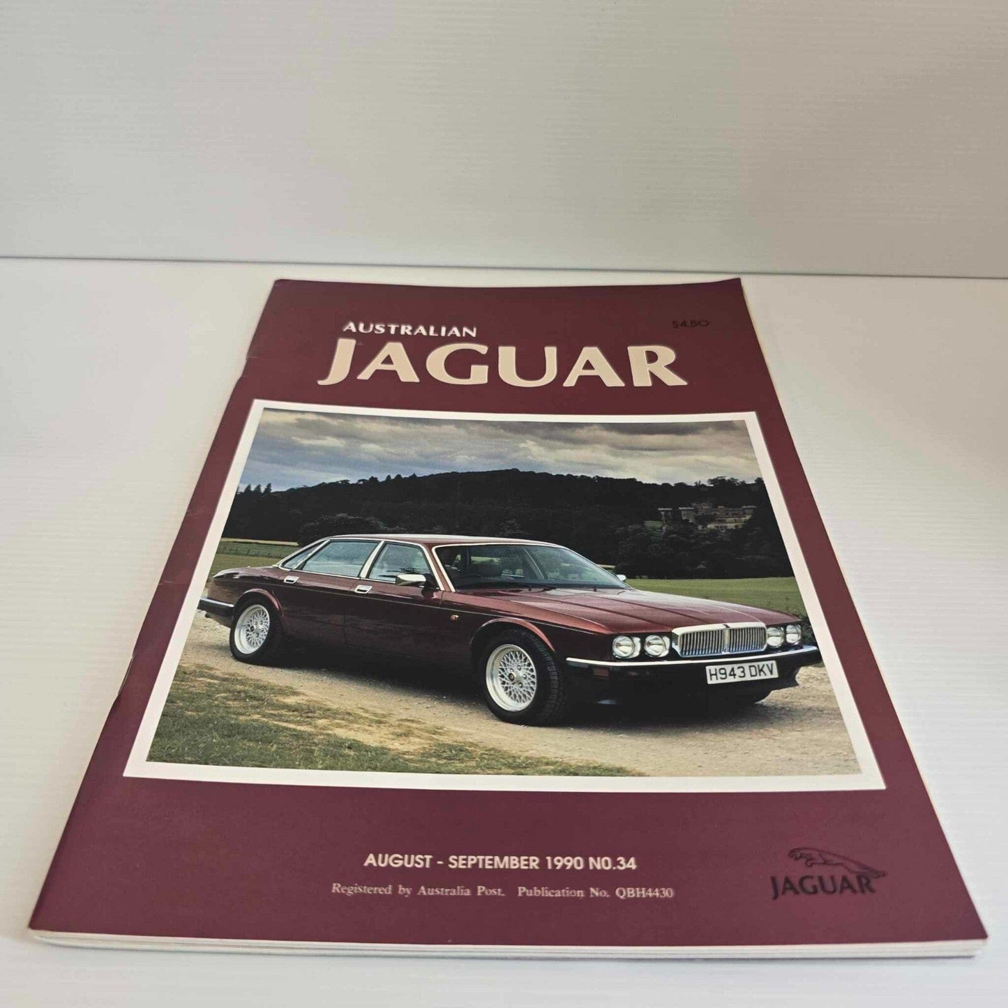 Alona.com.au Australian Jaguar Magazine Issue Aug Sept 1990 No 34 Drivers Car Club XJ-S