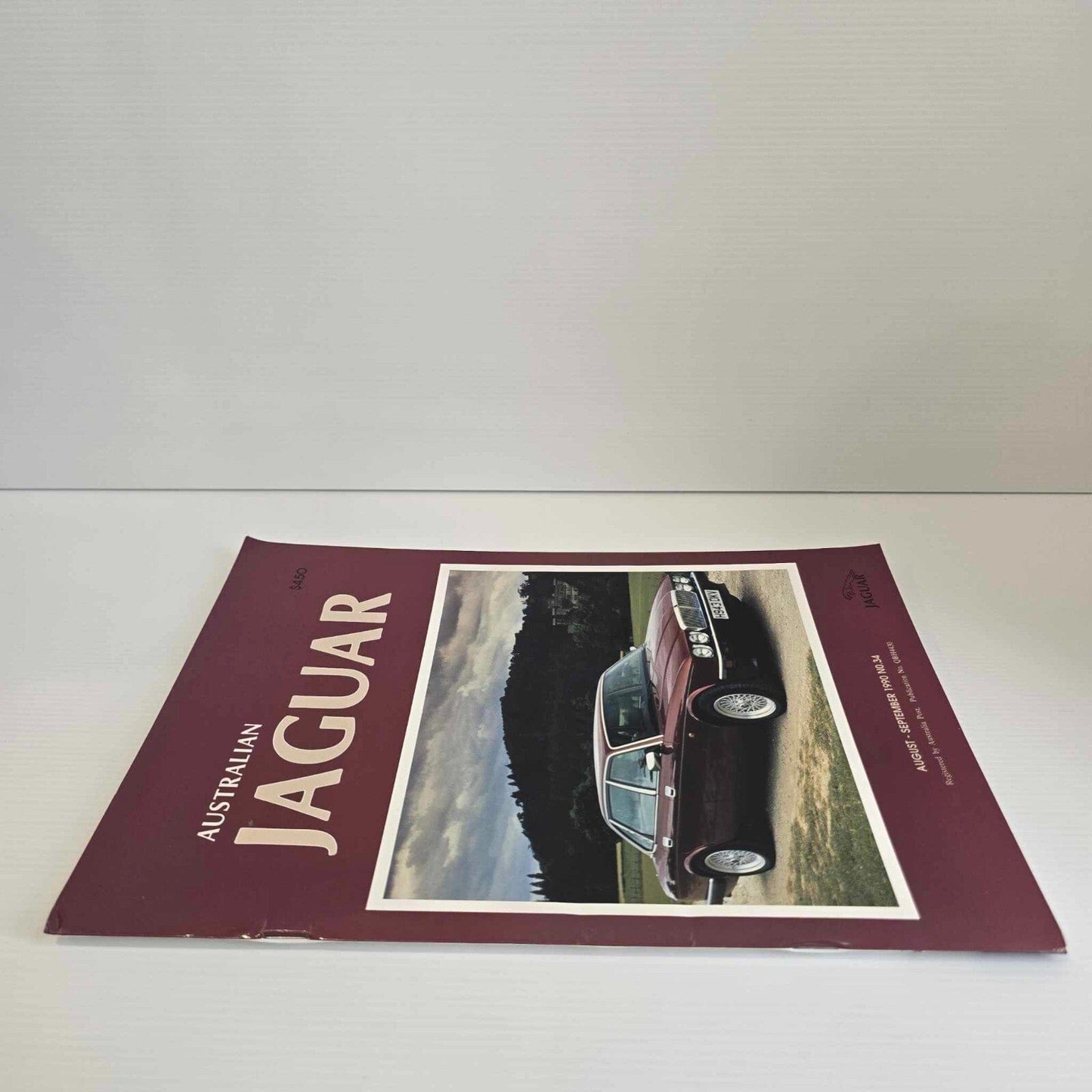 Alona.com.au Australian Jaguar Magazine Issue Aug Sept 1990 No 34 Drivers Car Club XJ-S
