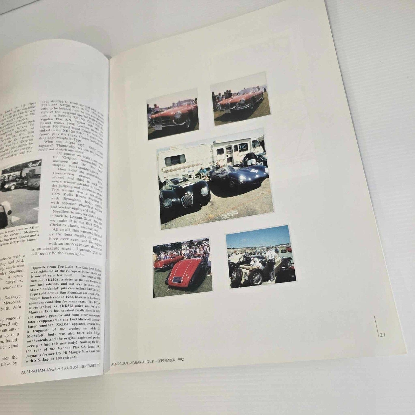 Alona.com.au Australian Jaguar Magazine Issue Aug Sept 1992 No 46 Drivers Car Club XJR-S