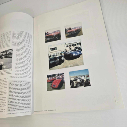 Alona.com.au Australian Jaguar Magazine Issue Aug Sept 1992 No 46 Drivers Car Club XJR-S