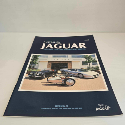 Alona.com.au Australian Jaguar Magazine Issue Aug Sept 1992 No 46 Drivers Car Club XJR-S