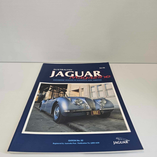 Alona.com.au Australian Jaguar Magazine Issue Aug Sept 1993 No 52 Drivers Car Club XK120