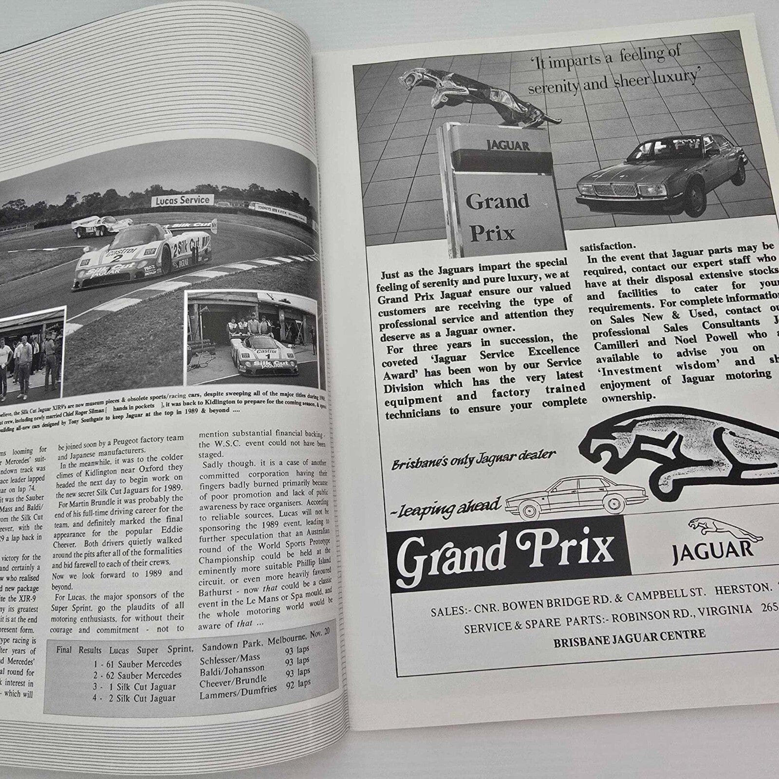 Alona.com.au Australian Jaguar Magazine Issue Dec-Jan 1988-99 No 24 Drivers Car Club XJ6 Mk9