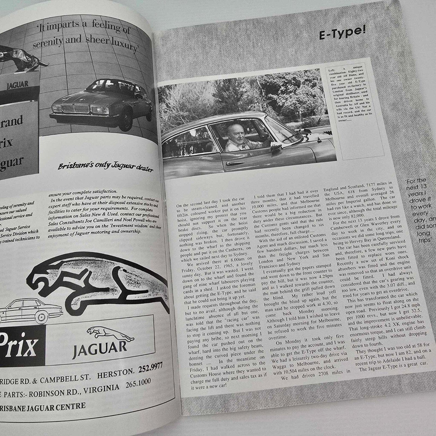 Alona.com.au Australian Jaguar Magazine Issue Dec-Jan 1990 No 30 Drivers Car Club E-Type XJ-S