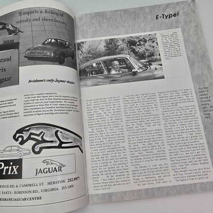 Alona.com.au Australian Jaguar Magazine Issue Dec-Jan 1990 No 30 Drivers Car Club E-Type XJ-S