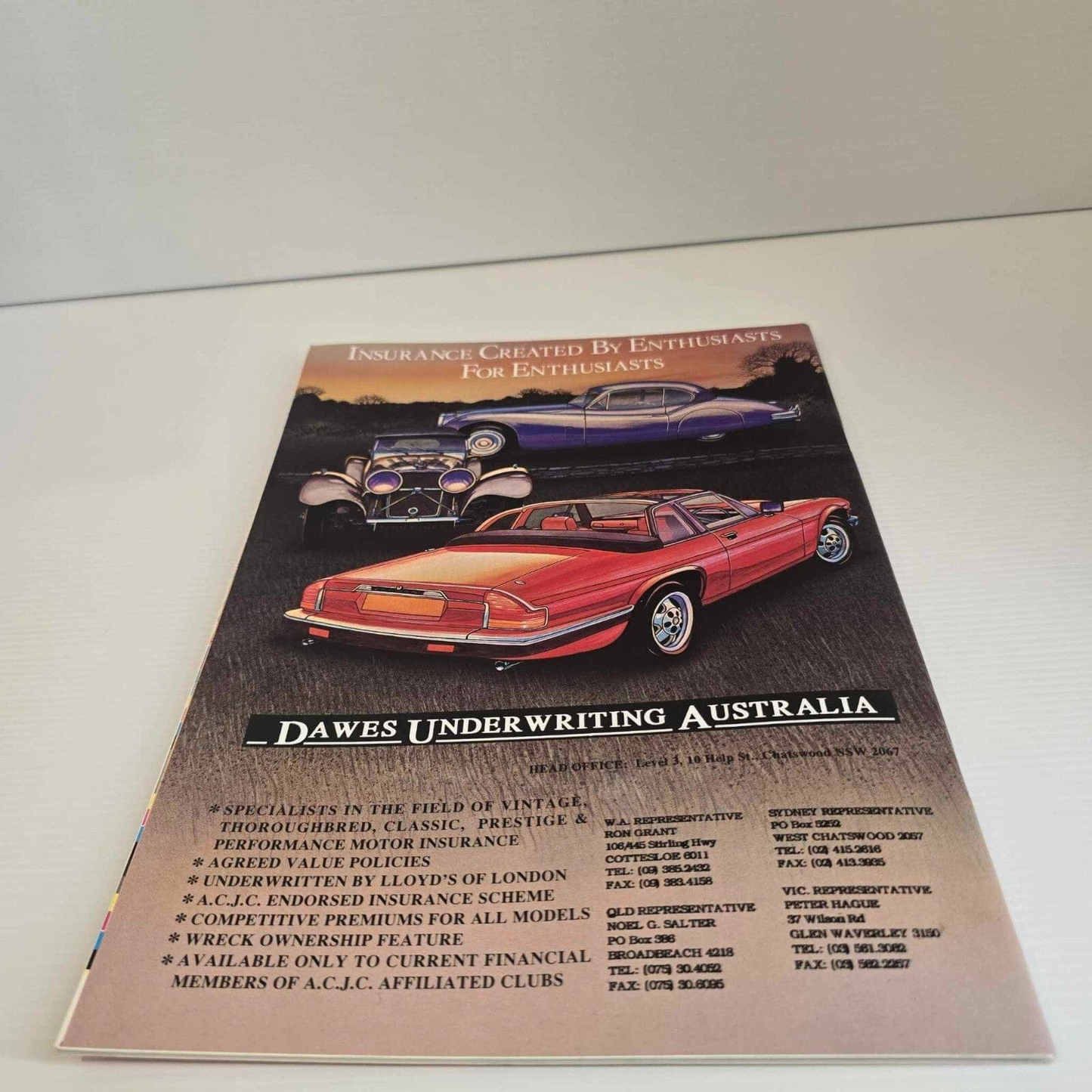 Alona.com.au Australian Jaguar Magazine Issue Dec Jan 1991-92 No 42 Drivers Car Club MK2