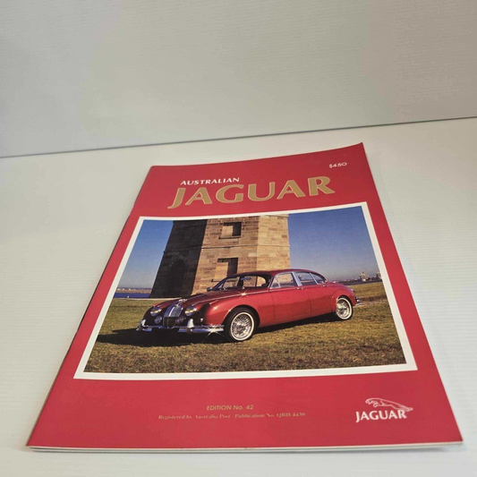 Alona.com.au Australian Jaguar Magazine Issue Dec Jan 1991-92 No 42 Drivers Car Club MK2