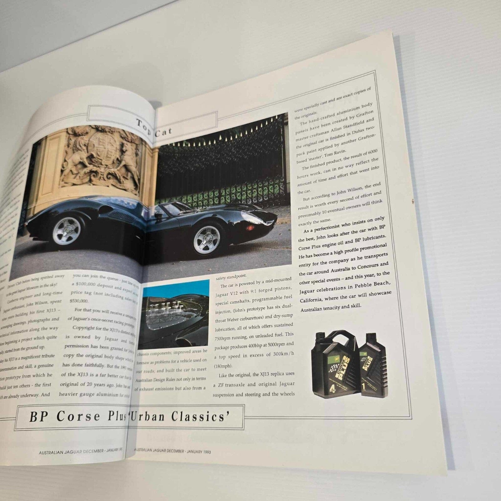 Alona.com.au Australian Jaguar Magazine Issue Dec Jan 1992-93 No 48 Drivers Car Club XJ220-C