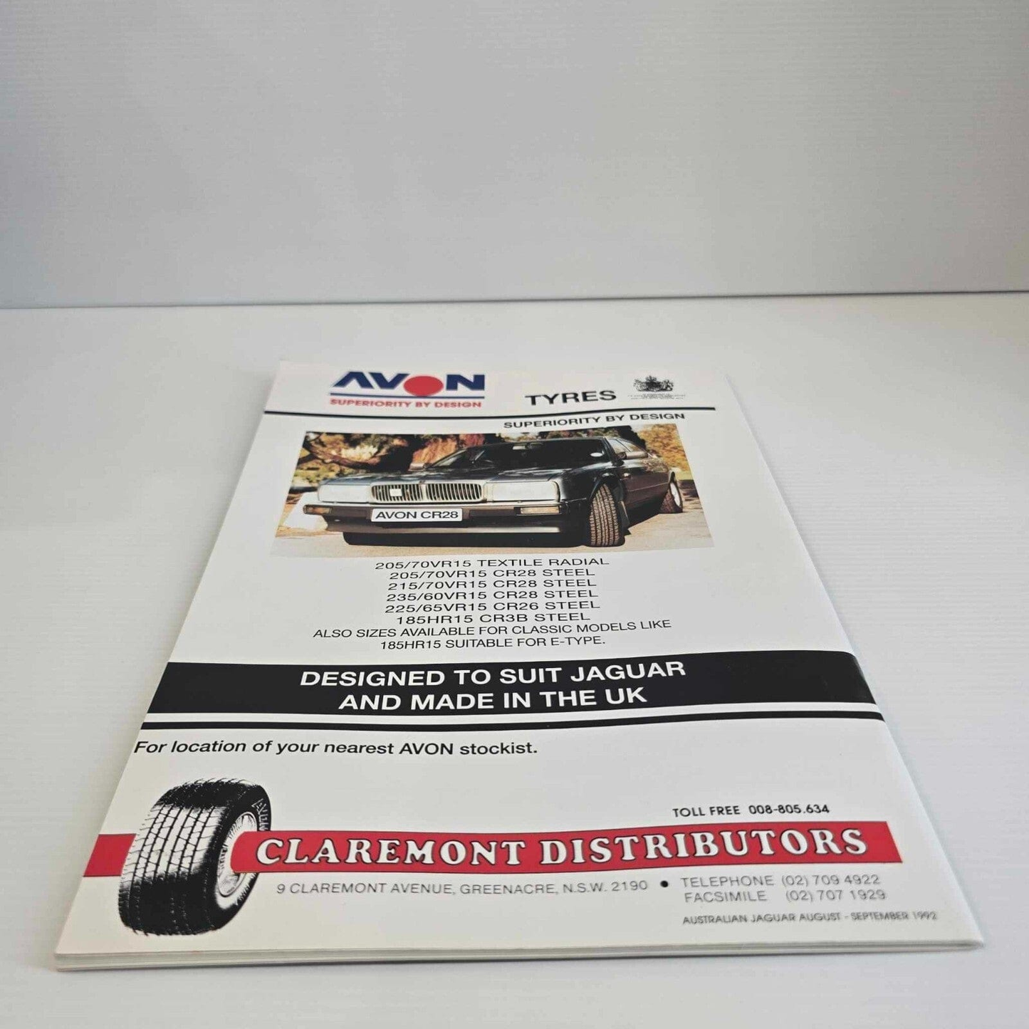 Alona.com.au Australian Jaguar Magazine Issue Dec Jan 1992-93 No 48 Drivers Car Club XJ220-C