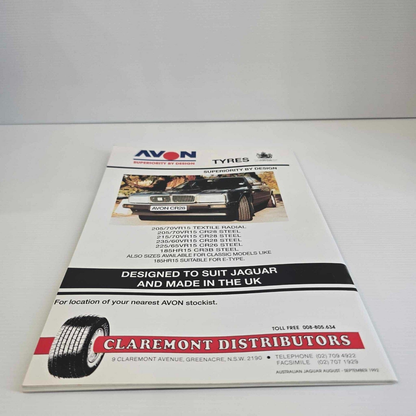 Alona.com.au Australian Jaguar Magazine Issue Dec Jan 1992-93 No 48 Drivers Car Club XJ220-C