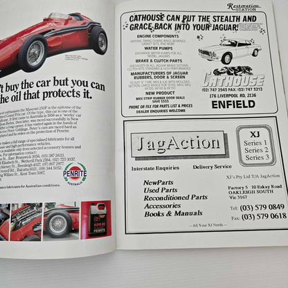 Alona.com.au Australian Jaguar Magazine Issue Feb - Mar 1990 No 31 Drivers Car Club XJR-12s