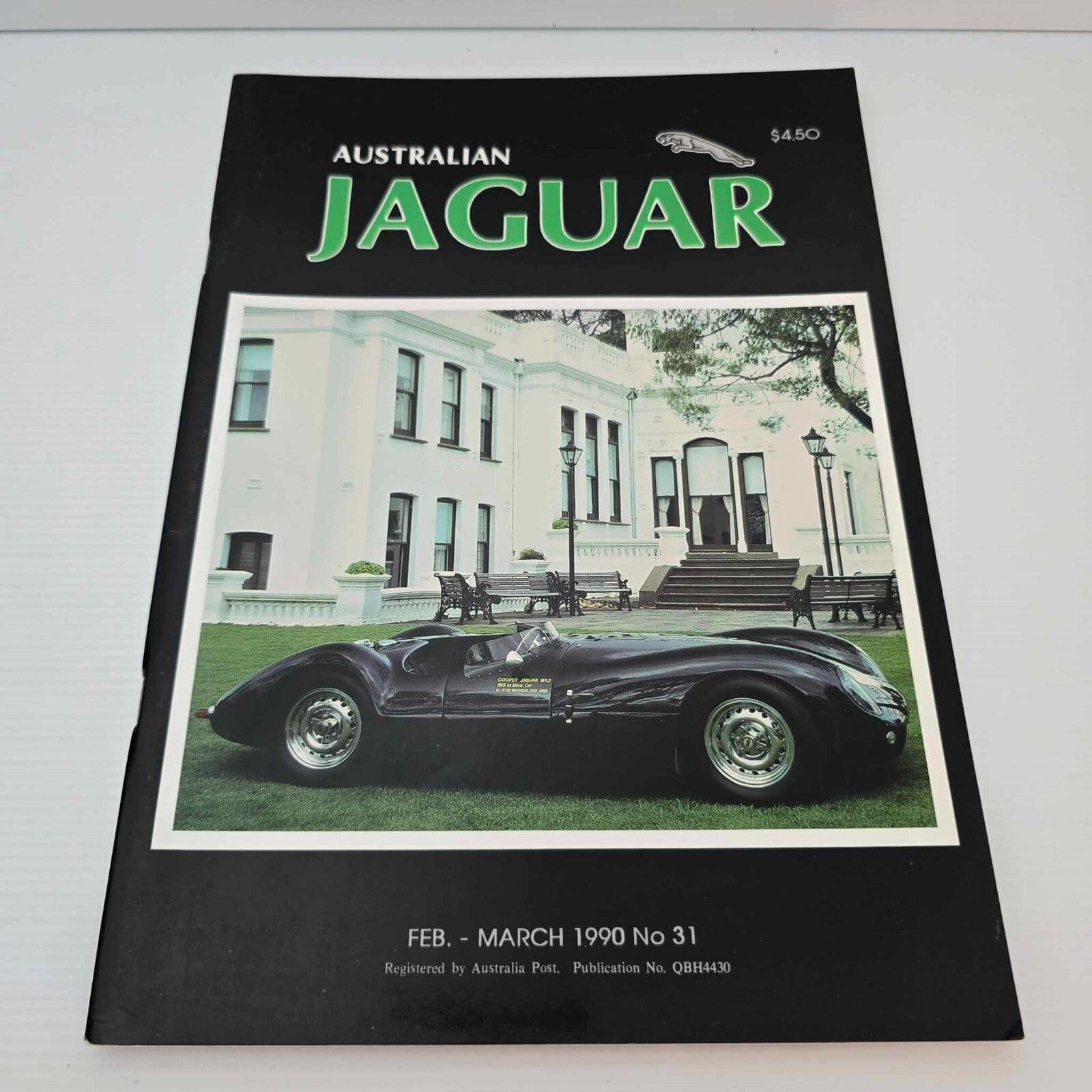 Alona.com.au Australian Jaguar Magazine Issue Feb - Mar 1990 No 31 Drivers Car Club XJR-12s