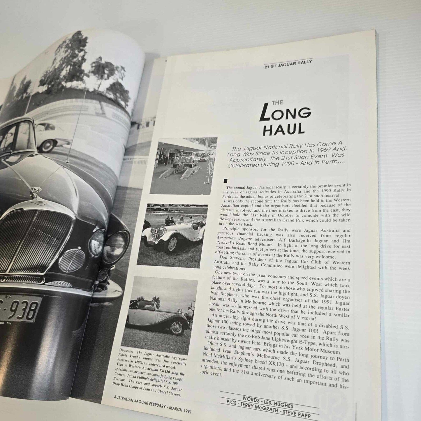 Alona.com.au Australian Jaguar Magazine Issue Feb Mar 1991 No 37 Drivers Car Club E-Types