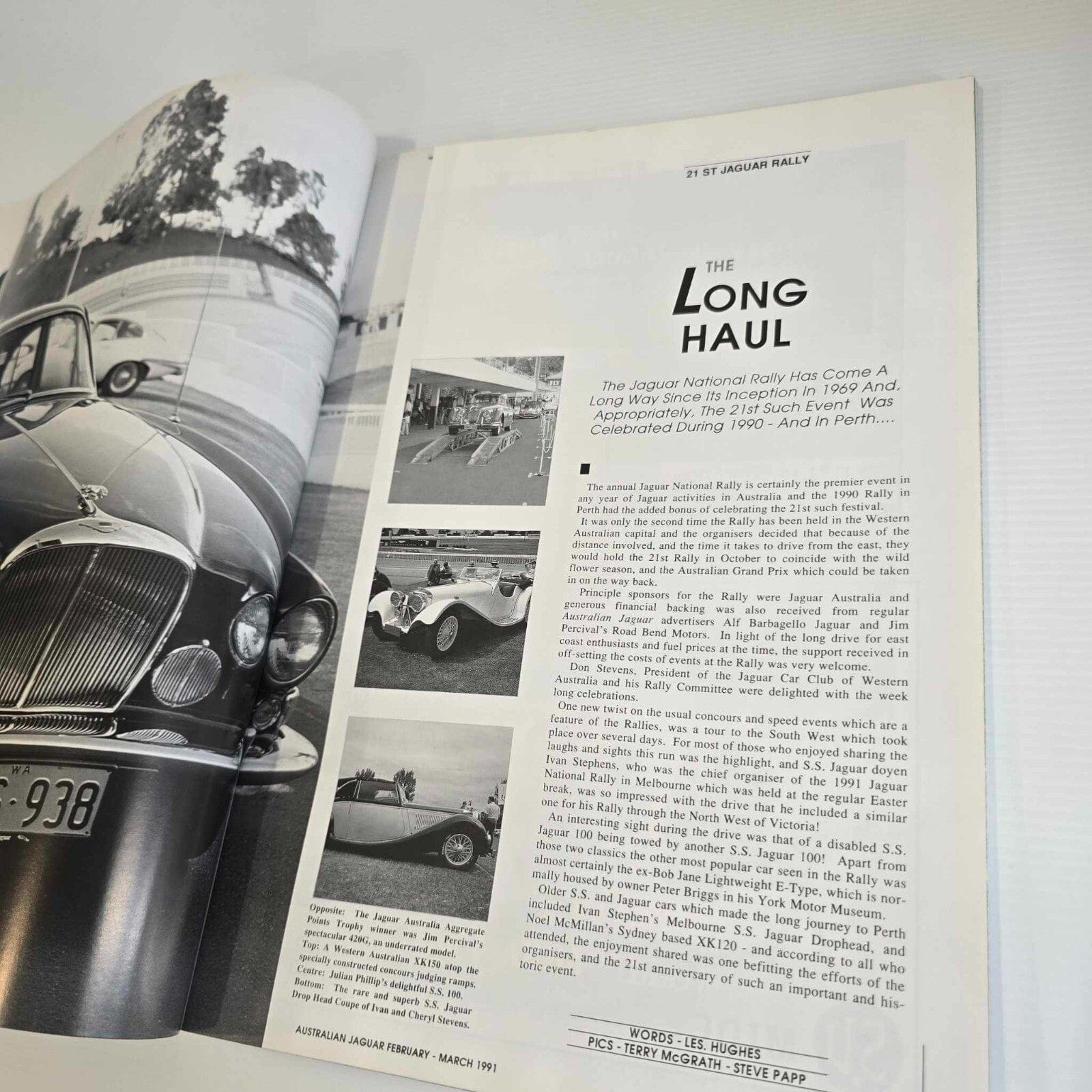 Alona.com.au Australian Jaguar Magazine Issue Feb Mar 1991 No 37 Drivers Car Club E-Types