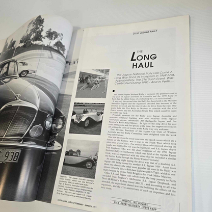 Alona.com.au Australian Jaguar Magazine Issue Feb Mar 1991 No 37 Drivers Car Club E-Types