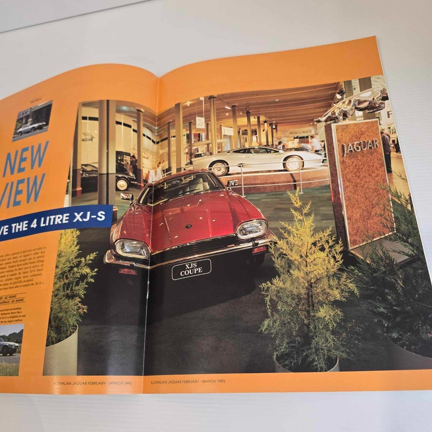 Alona.com.au Australian Jaguar Magazine Issue Feb Mar 1993 No 49 Drivers Car Club XJ-S COUPE