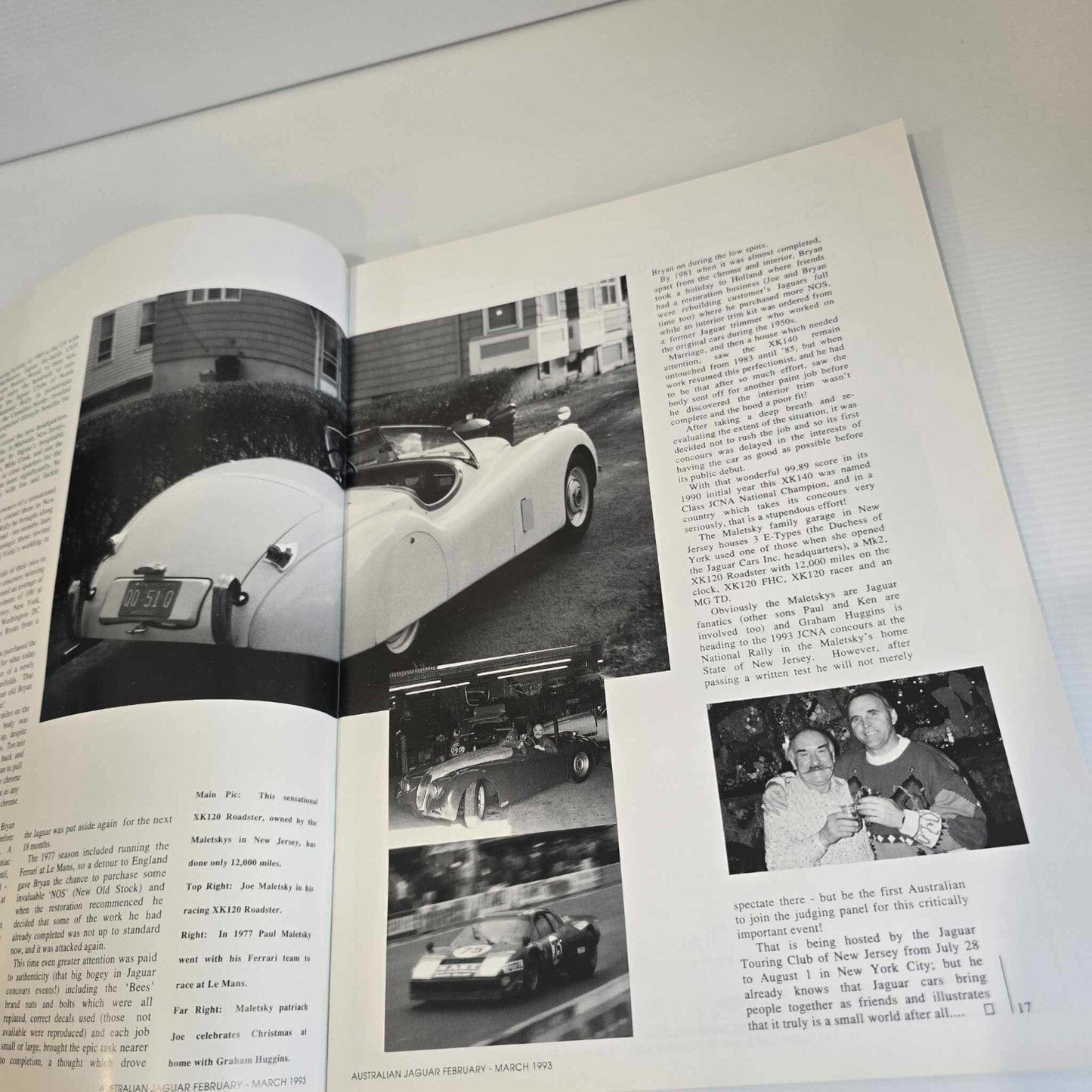 Alona.com.au Australian Jaguar Magazine Issue Feb Mar 1993 No 49 Drivers Car Club XJ-S COUPE