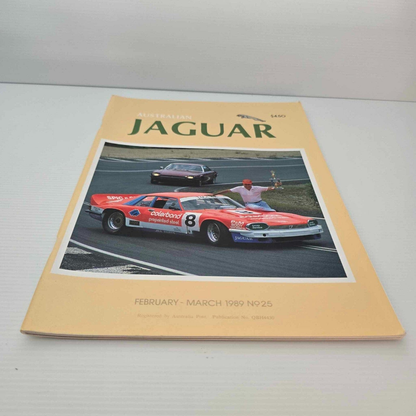 Alona.com.au Australian Jaguar Magazine Issue Feb-March 1989 No 25 Drivers Car Club XJS Coupe