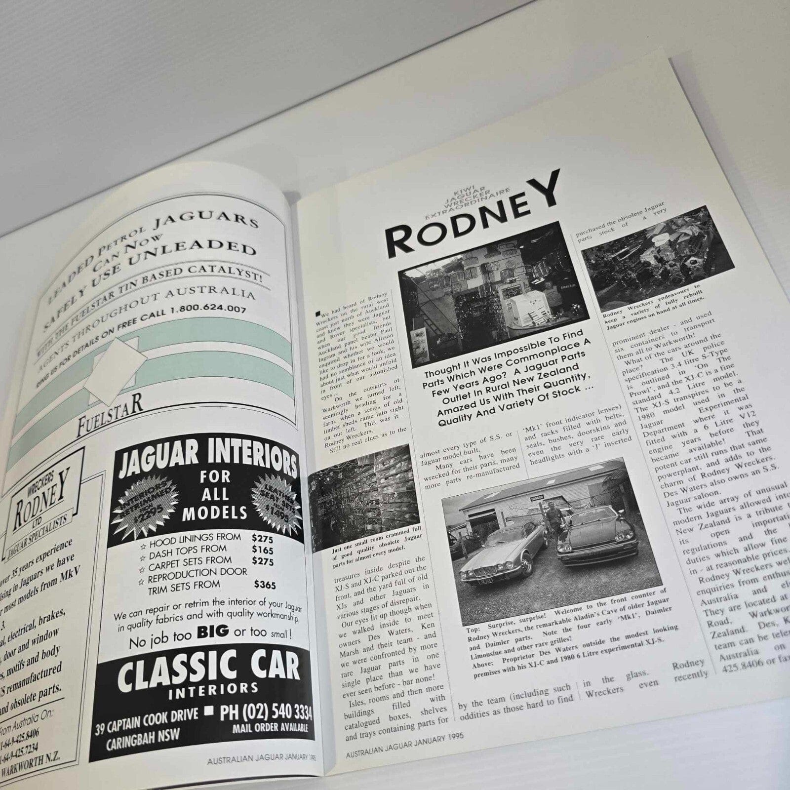 Alona.com.au Australian Jaguar Magazine Issue January 1995 No 60 Drivers Car Club XJ X300