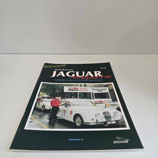 Alona.com.au Australian Jaguar Magazine Issue July 1994 No 57 Drivers Car Club XK Re-Run S.S.