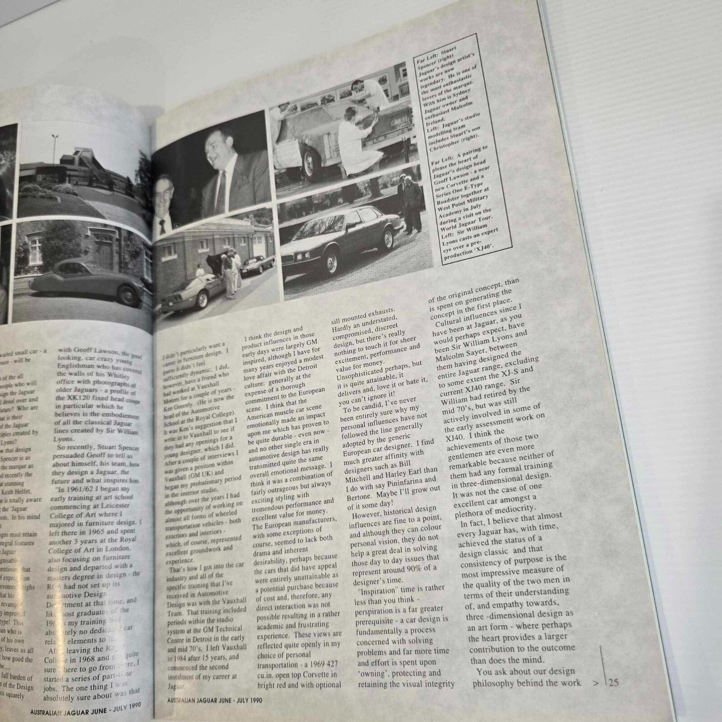 Alona.com.au Australian Jaguar Magazine Issue June July 1990 No 33 Drivers Car Club Le Mans