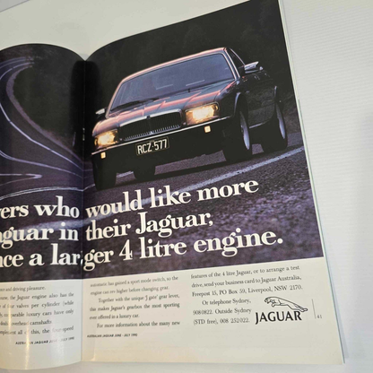 Alona.com.au Australian Jaguar Magazine Issue June July 1990 No 33 Drivers Car Club Le Mans