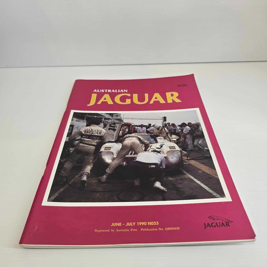 Alona.com.au Australian Jaguar Magazine Issue June July 1990 No 33 Drivers Car Club Le Mans