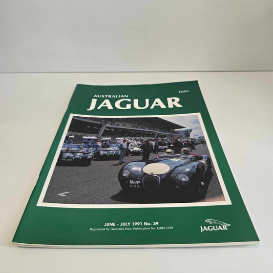 Alona.com.au Australian Jaguar Magazine Issue June July 1991 No 39 Driver Car Club Le Mans 91