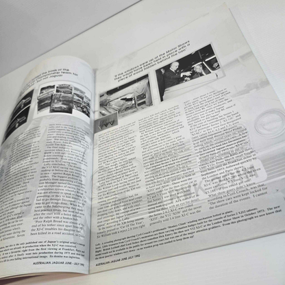 Alona.com.au Australian Jaguar Magazine Issue June July 1992 No 45 Drivers Car Club V12 XJ-C