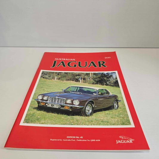 Alona.com.au Australian Jaguar Magazine Issue June July 1992 No 45 Drivers Car Club V12 XJ-C