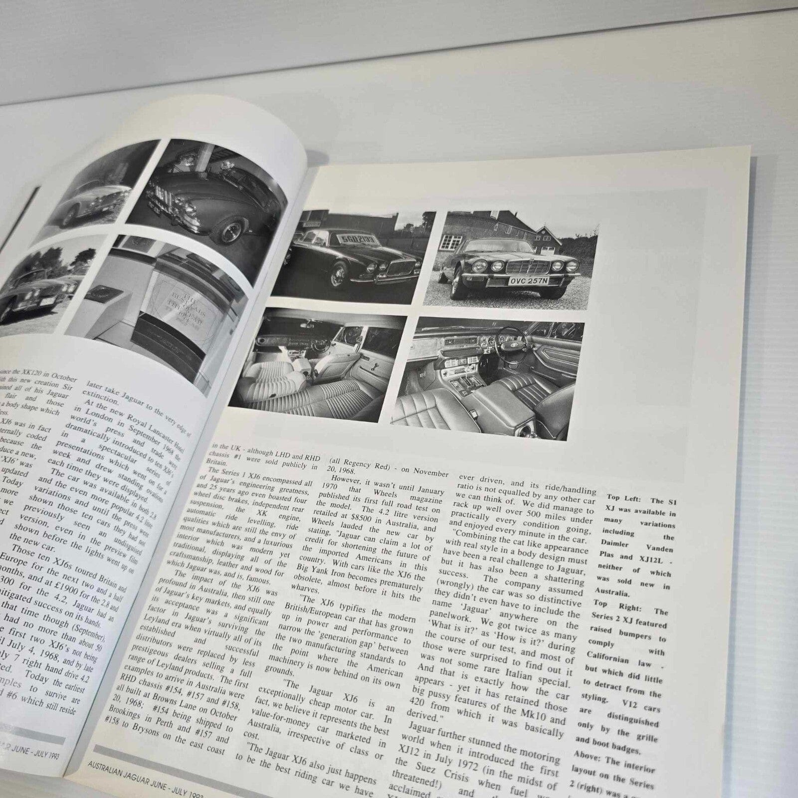 Alona.com.au Australian Jaguar Magazine Issue June July 1993 No 51 Drivers Car Club Le Man 93