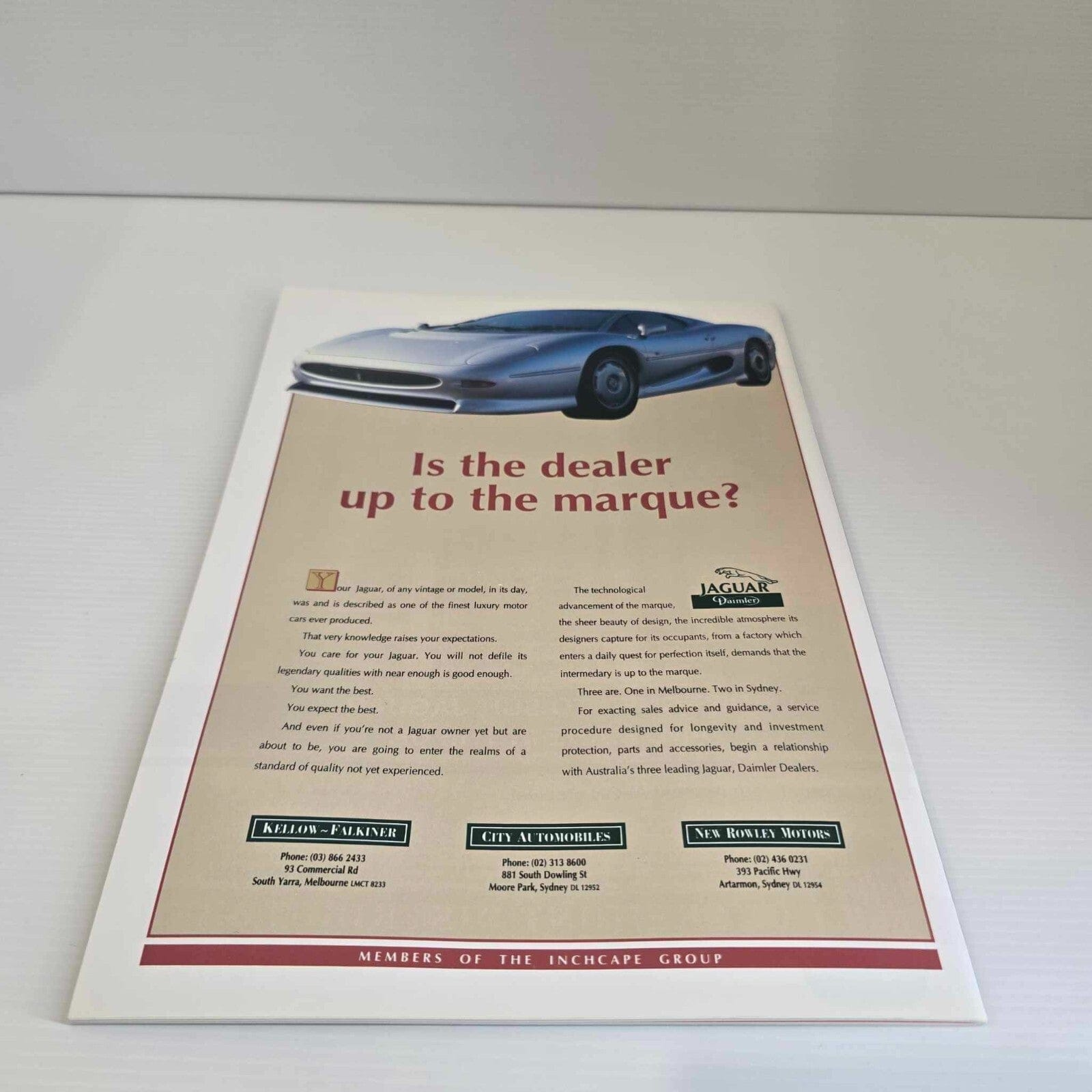 Alona.com.au Australian Jaguar Magazine Issue March 1994 No 55 Drivers Car Club MK2
