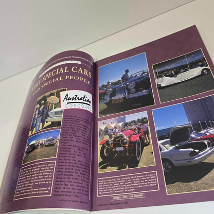 Alona.com.au Australian Jaguar Magazine Issue March  1995 No 61 Drivers Car Club XK120 FHC