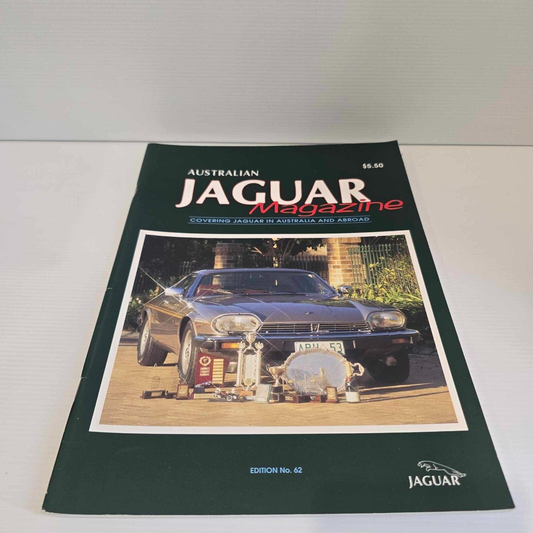 Alona.com.au Australian Jaguar Magazine Issue May 1995 No 62 Drivers Car Club Signature Mk2