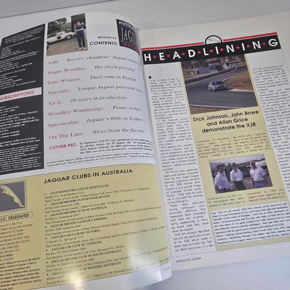 Alona.com.au Australian Jaguar Magazine Issue No 64 Drivers Car Club Xpress XJ-S MkV XJR