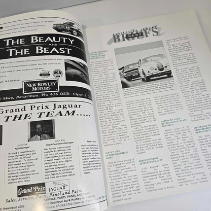 Alona.com.au Australian Jaguar Magazine Issue No 64 Drivers Car Club Xpress XJ-S MkV XJR