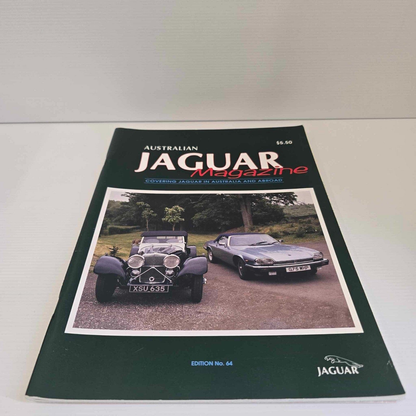 Alona.com.au Australian Jaguar Magazine Issue No 64 Drivers Car Club Xpress XJ-S MkV XJR