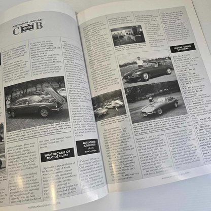Alona.com.au Australian Jaguar Magazine Issue No 65 Drivers Car Club SS1 Tom Walkinshaw's