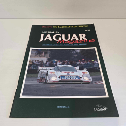 Alona.com.au Australian Jaguar Magazine Issue No 65 Drivers Car Club SS1 Tom Walkinshaw's