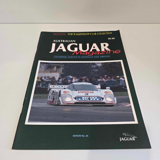 Alona.com.au Australian Jaguar Magazine Issue No 65 Drivers Car Club SS1 Tom Walkinshaw's