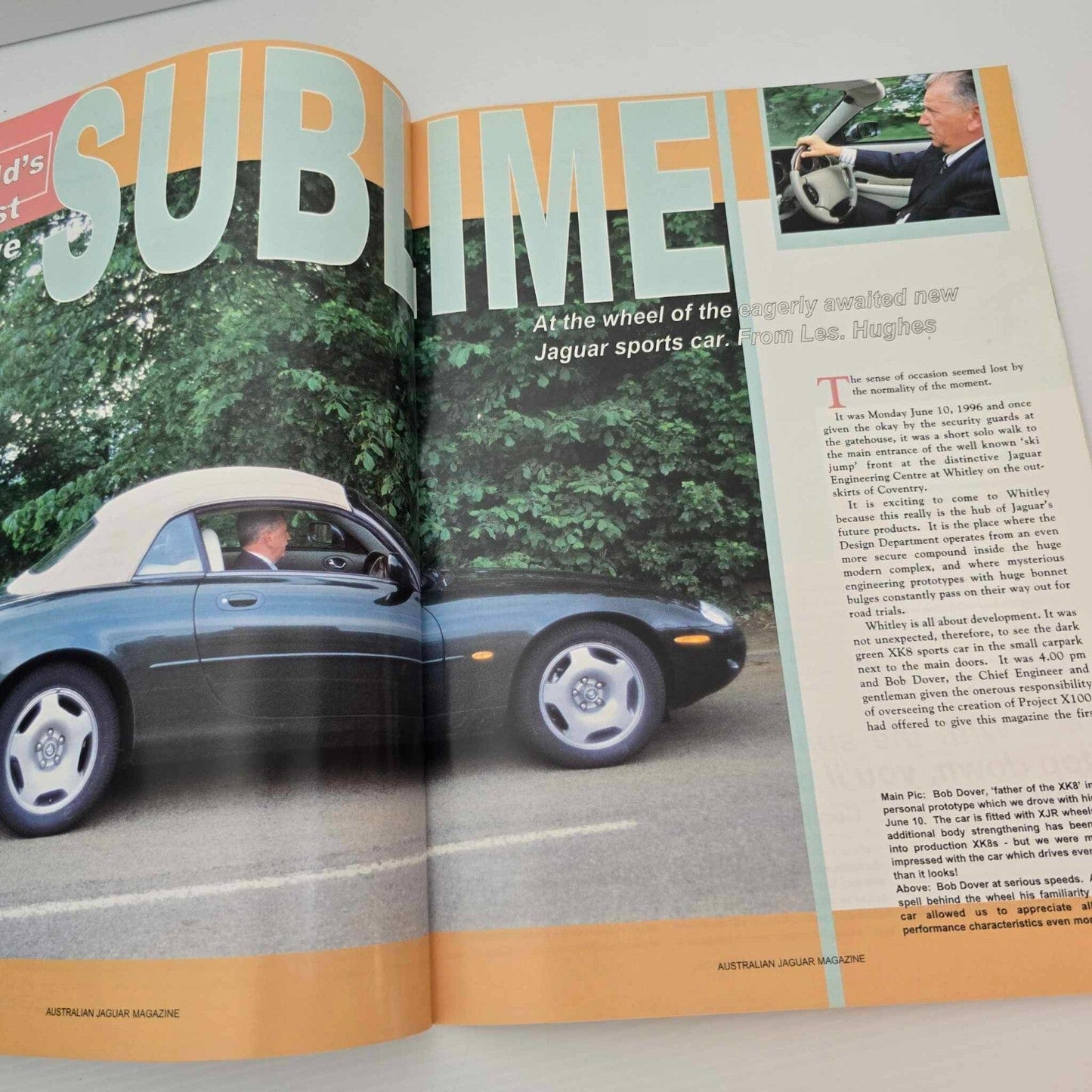 Alona.com.au Australian Jaguar Magazine Issue No 70 - World's First XK8 Drive Sports Car