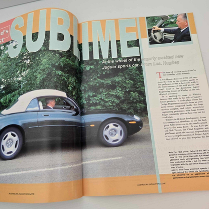 Alona.com.au Australian Jaguar Magazine Issue No 70 - World's First XK8 Drive Sports Car