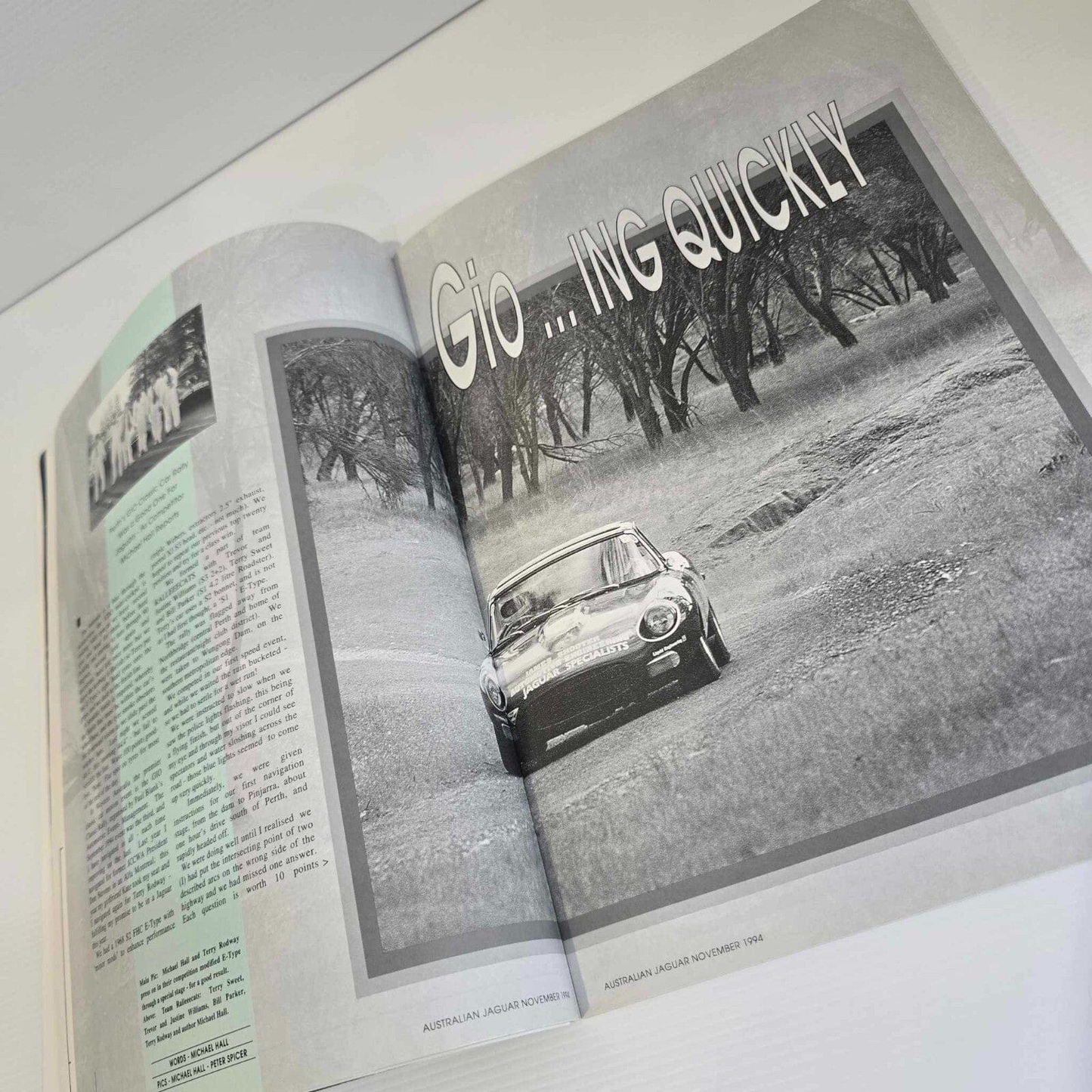 Alona.com.au Australian Jaguar Magazine Issue November 1994 No 59 Drivers Car Club MkV DHC