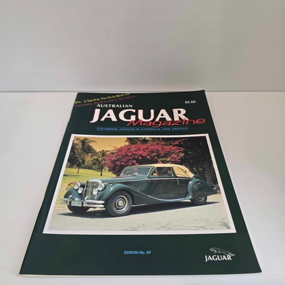 Alona.com.au Australian Jaguar Magazine Issue November 1994 No 59 Drivers Car Club MkV DHC