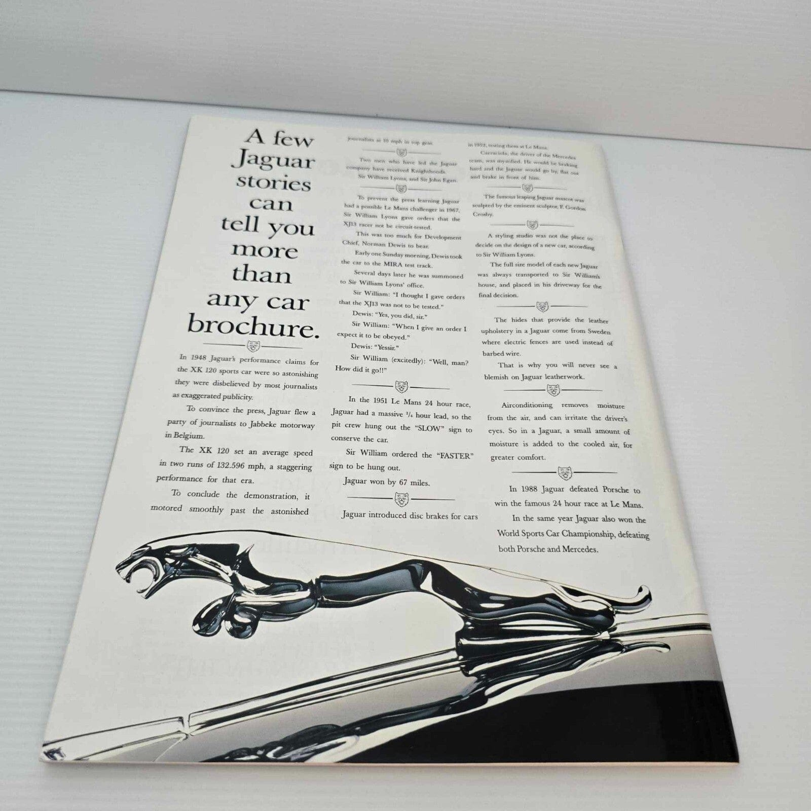 Alona.com.au Australian Jaguar Magazine Issue Oct-Nov 1989 No 29 Drivers Car Club Mk2 - XJ6