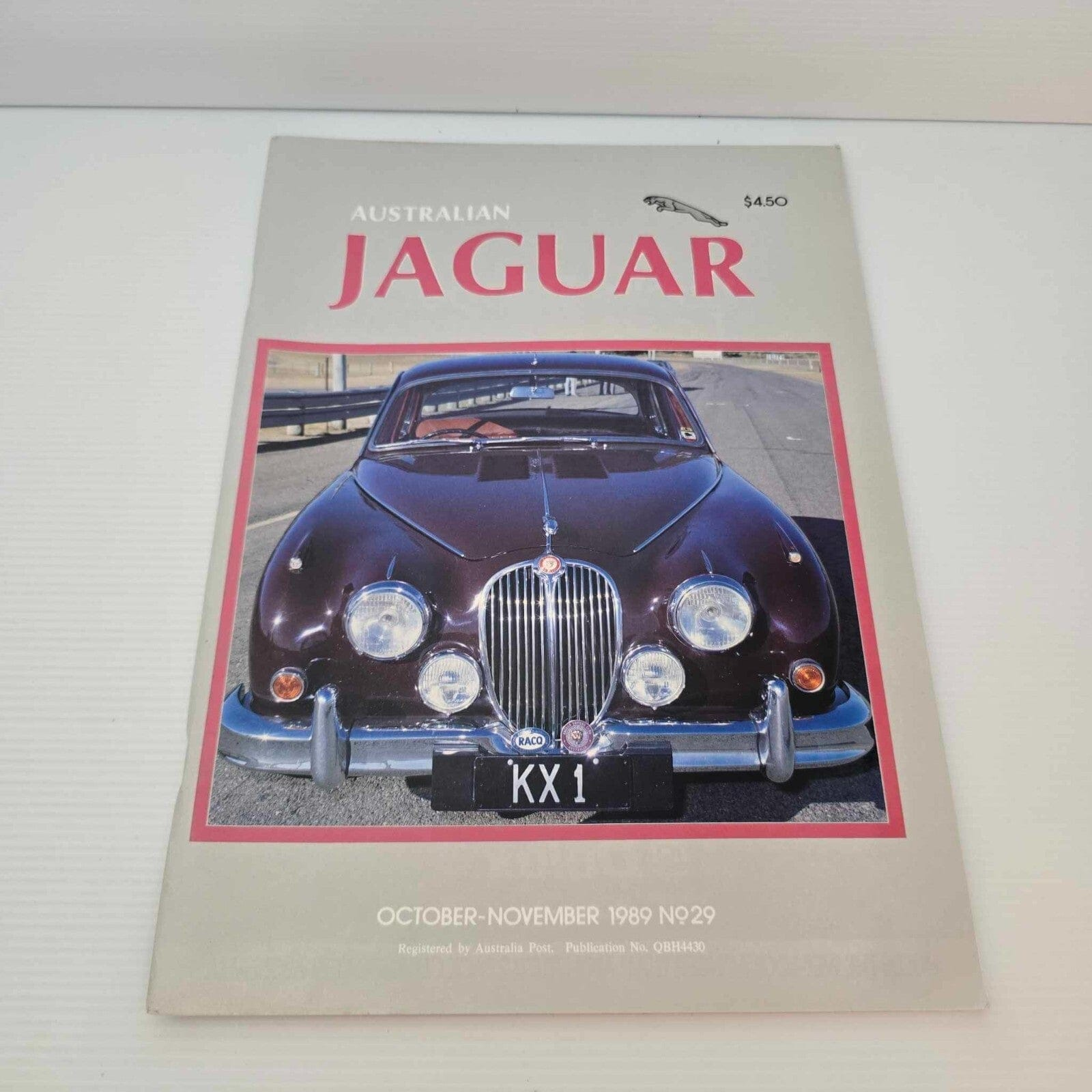 Alona.com.au Australian Jaguar Magazine Issue Oct-Nov 1989 No 29 Drivers Car Club Mk2 - XJ6