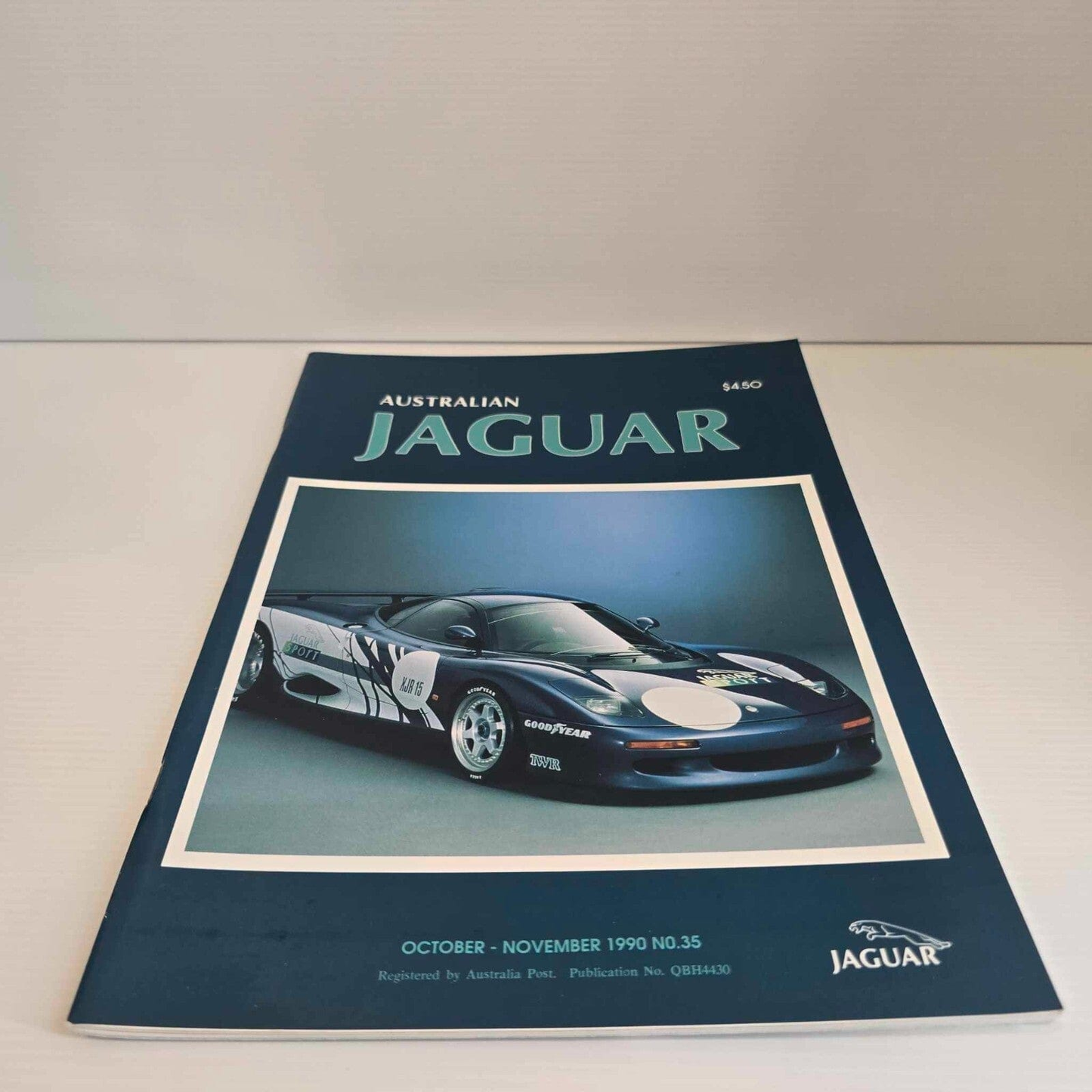 Alona.com.au Australian Jaguar Magazine Issue Oct Nov 1990 No 35 Drivers Car Club V12 XJR-15