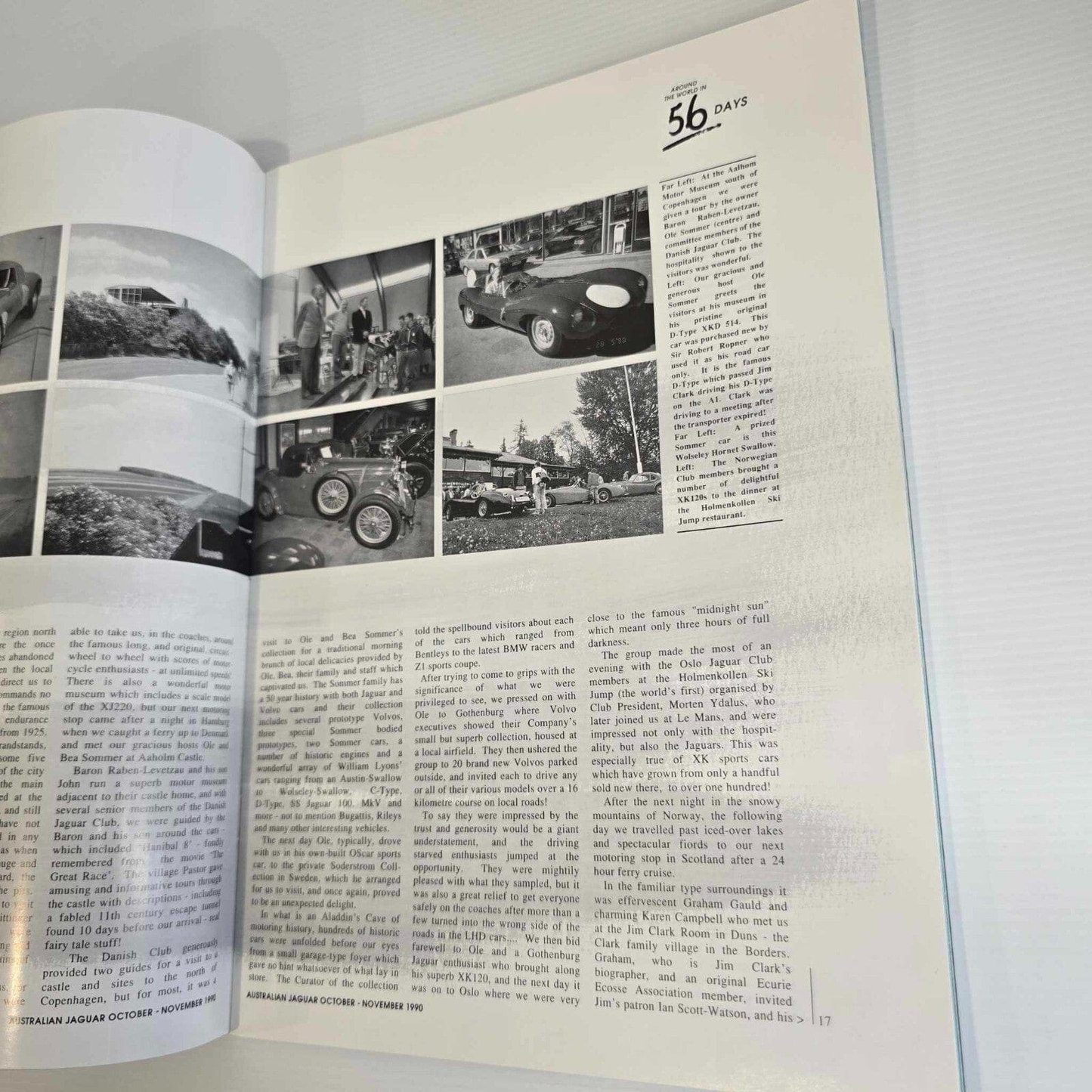 Alona.com.au Australian Jaguar Magazine Issue Oct Nov 1990 No 35 Drivers Car Club V12 XJR-15