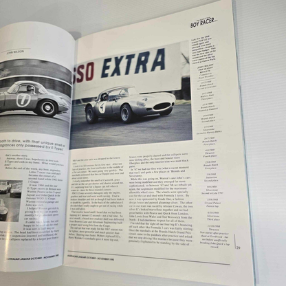 Alona.com.au Australian Jaguar Magazine Issue Oct Nov 1990 No 35 Drivers Car Club V12 XJR-15